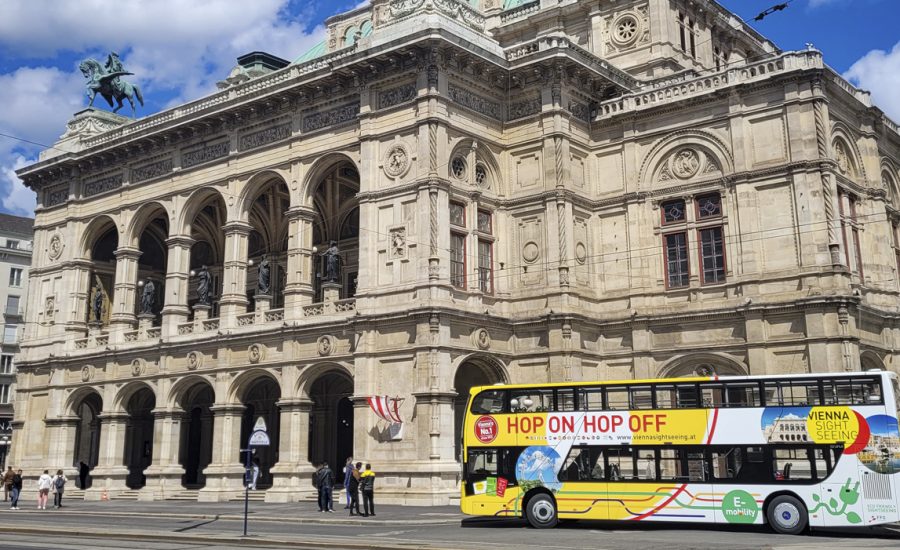 A Vienna Sightseeing Tours efectua agora excursões com emissões zero na capital da Áustria