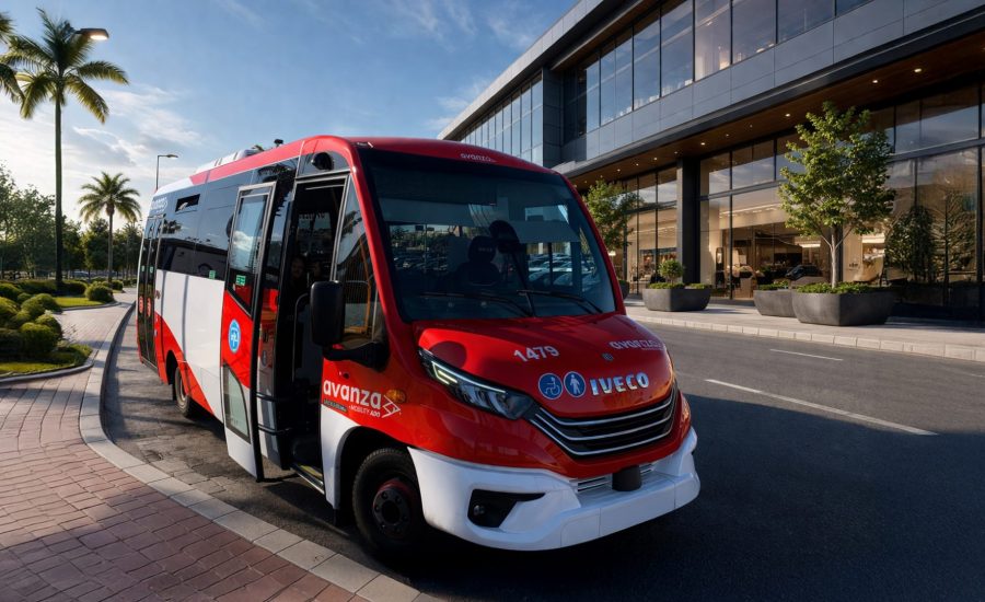 A AVANZA incorpora oito midibus IVECO M20 com carroçaria da UNVI para as suas operações em Espanha