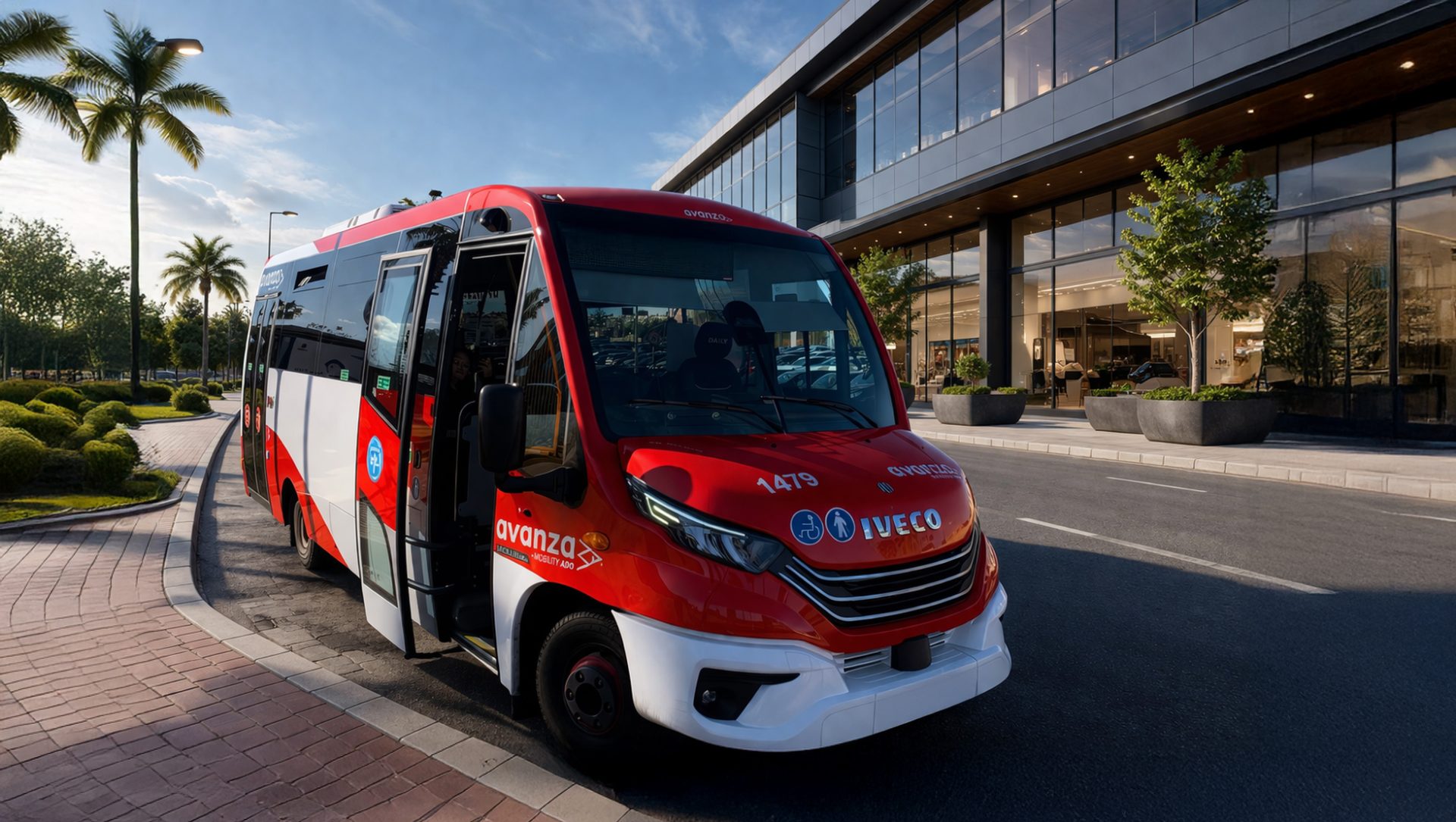 A AVANZA incorpora oito midibus IVECO M20 com carroçaria da UNVI para as suas operações em Espanha